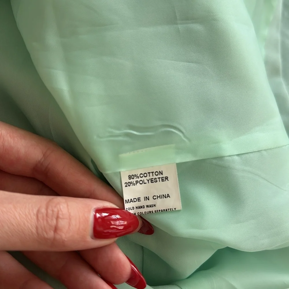 Princess Polly Seafoam / Blue Blazer - Picture 7 of 9